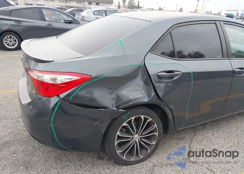 2015 Toyota Corolla S Plus from USA, damaged, VIN 5YFBURHE5FP232819
